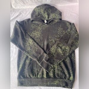 Zella Black, Yellow and green hoodie